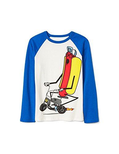 Image of Gap Boys' Plain Regular Fit T-Shirt