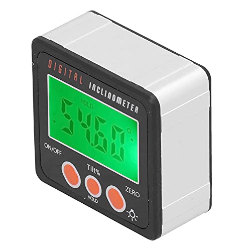 Buscador de ángulos digital con base magnética y LCD miniatura 2