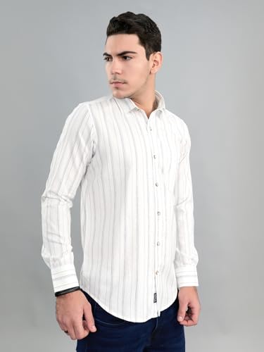 Image of Monte Carlo Mens Regular Fit Collared Full Sleeve Shirt (Pack of 1)