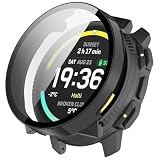 FTRONGRT Cover Compatibile con SUUNTO Vertical 2, PC + Pellicola Temperata, Antigraffio Custodia Protettiva. Nero