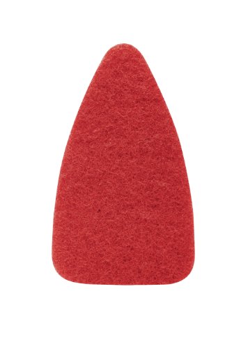 Rubbermaid 1811000 Switchable Non-Scratch Scouring Pad, Red