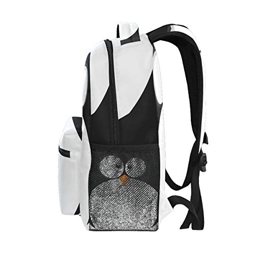 School Backpack Cute Penguin Bookbag for Boys Girls Teens Casual Travel Bag Computer Laptop Daypack3