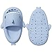 welltree Shark Slides for Women and Men Novelty Pillow Slippers Open Toe Shark Sandals Cushioned Cloud Slides,Blue,7.5-8.5 Women/6-7 Men