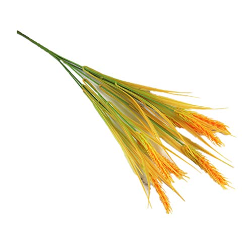 造花 麦 麦の穂 穂 1本 花束 フラワー 観葉植物 小型 手作り インテリア アートフラワー 人工 茎付 テーブル IG プレゼント 軽量 DIY 手持ち 安全無毒 可愛い 人気 映え おしゃれ 45cm 買い得