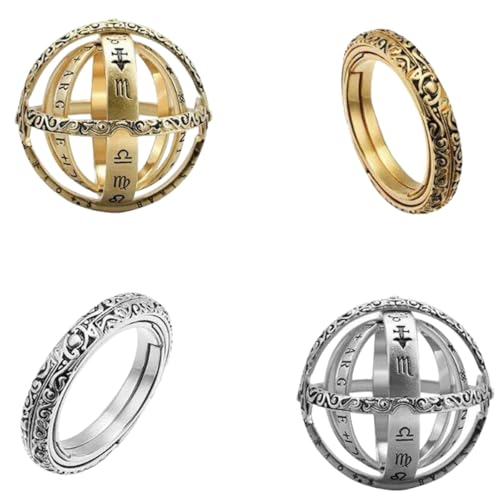 Bague astronomique rotative : le bijou anti-stress au sens cosmique