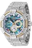 INVICTA Bolt 49897 - Orologio da uomo, impermeabile, analogico, al quarzo, in acciaio inox, con quadrante multicolore, 51 mm