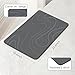 Veeloim Stone Bath Mat Diatomaceous Earth Shower Mat Non-Slip Super Absorbent Diatomite Stone Bath Mats for Bathroom Floor Quick Drying Natural Easy to Clean