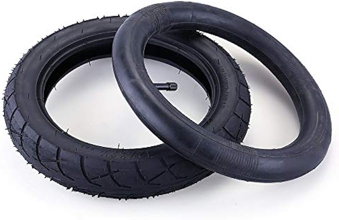 12.5 x 2.25 (12-1/2 x2-1/4) Tire & Inner Tube Set for Razor Pocket Mod (Bella, Betty, Bistro, Daisy, Hannah, Sweet Pea), Currie, Schwinn, GT, IZIP, eZip, MX125 Dirt Rocket - Gas & Electric Scooters