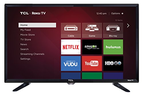 TCL 28S3750 28-Inch 720p Roku Smart LED TV (2015 Model)