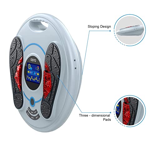 Osito Ems & Tens Foot Circulation Devices- Electric Foot Stimulator Massager Promoter - Fsa Or Hsa Eligible, Boosting Circulation, Alleviate Pain And Aching Feet, Legs And Ankles #TOP4