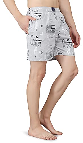 Image of Men's Pure Cotton Regular Printed Boxer