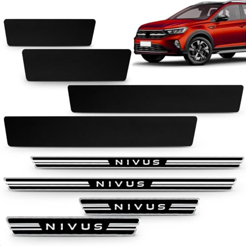 Soleria de Porta Adesiva Elegance Nivus 2020 2021 2022 2023 2024 4 Portas