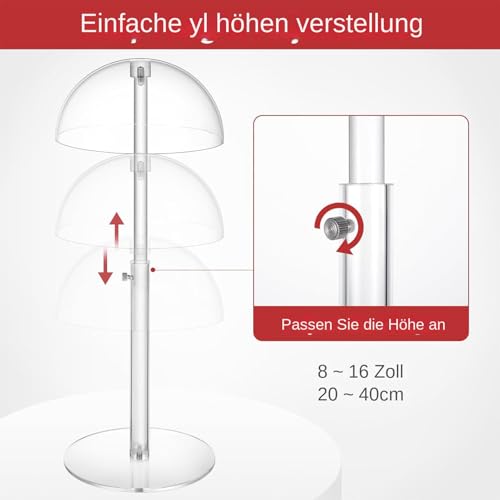 Porte-perruque réglable pour sublimer votre commode de chambre - 8