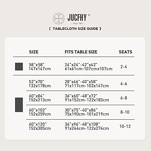 Jucfhy 100% Waterproof Rectangle Vinyl Tablecloth,Flannel Backed Pvc Table Cloth Oil Proof Spill Proof Wipe Clean Durable Table Cloths For Indoor And Outdoor Use(Blue Grey Stripes,58X70In) #TOP5