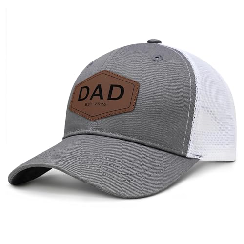 Image of Worlds Best Dad Ever Trucker Hat Fathers Day Birthday Gifts for Father Dad Papa Daddy from Daughter Son Baseball Cap
