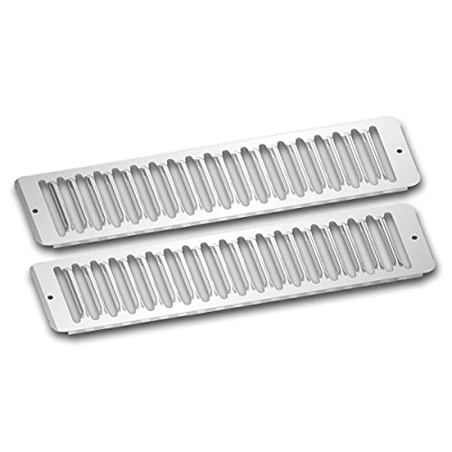 United Pacific 29126 Stainless Steel Hood Air Intake Trim for 1988+ Mack Ch