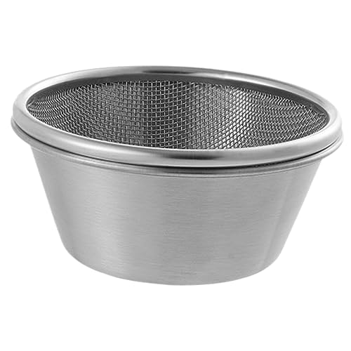 Mobestech 1 juego Colador y Bol Inoxidable para Lavado de Arroz Escurridor Práctico Cocina y Almacenamiento de Alimentos