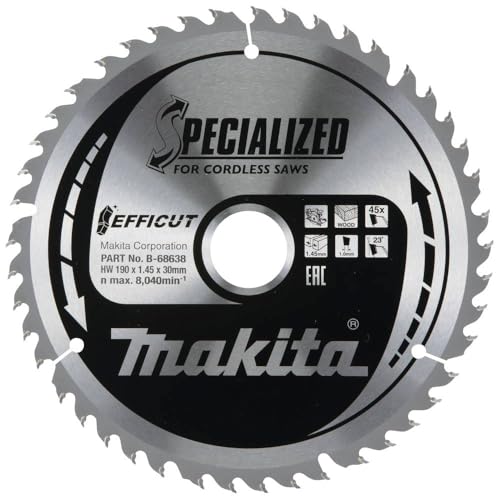 Makita B-68638 TCT Efficut Saw Blade 190x30x45T