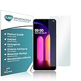Slabo 4 x Bildschirmschutzfolie für LG V60 ThinQ (5G) Bildschirmfolie Schutzfolie Folie Zubehör Crystal Clear KLAR