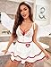 Avidlove Sexy Maid Lingerie for Women Halloween Outfit French Maid Costume Babydoll Lingerie Dress Cosplay Lingerie