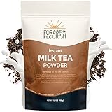 Instant Milk Tea Powder 5.3 OZ - Forage & Flourish - Premium Milk Tea Blend for Quick & Easy Home...