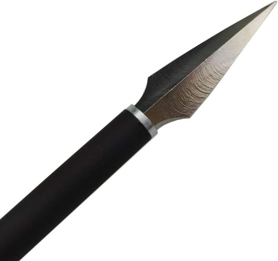 Archery Traditional Broadheads 150 Grain Replaceable Arrowheads for Compound Recurve Bow and Crossbow Bolts Black