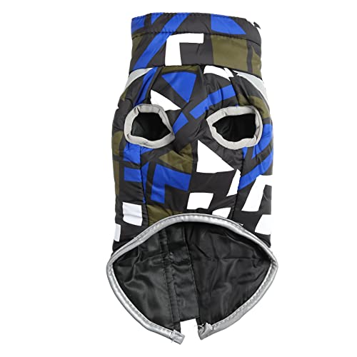 Chaqueta para Perros Espesada Reflectante Pet Abrigo de Invierno para Mascotas de Perros Grandes medianos (3XL)