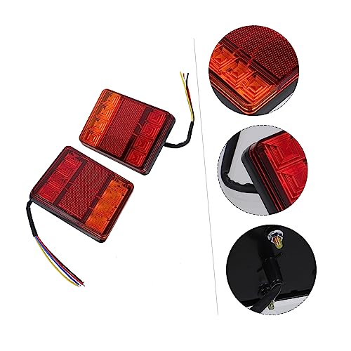 ERINGOGO 4 Peças Luz De Freio LED Luz De Identificação Lâmpada De Parada Luz Traseira Luz De Freio L