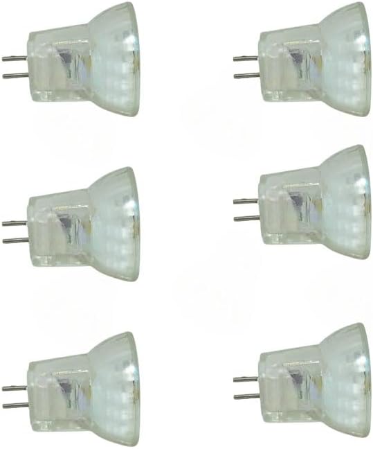 Mr8 Halogen Bulb Gu4 Mr8 Bulb 12V 5W Halogen Lamps Spot Mr8 6V 5W 20W 2 Pin Mini Spotlight 6Pc,12V,20W