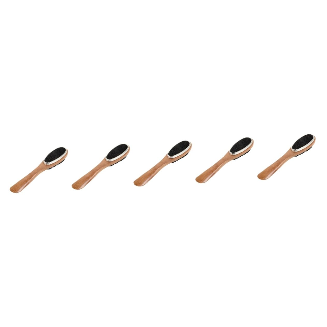 GALPADA 5pièces Brosse à Chaussures Bois avec Poils Outil De Nettoyage Polissage pour Bottes Et Chaussures Pratique Et