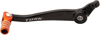 TUSK Folding Shift Lever Black/Orange Tip Compatible with KTM 890 Adventure/R/Rally 2021-2026/790 Adventure/R/Rally 2019-2020 Husqvarna Norden 901/Expedition 2022-2026