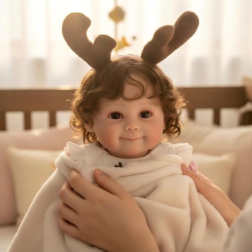 Muñeca Reborn Realista de 22 Pulgadas para 3+ años miniatura 1