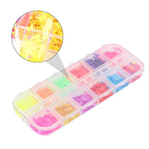 LALAFINA 3 caixas cores lantejoulas adesivos D arte diy flocos unhas unhas borboletas decoração mulh