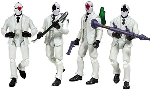 Fortnite Squad Mode 4 Figure Pack, Highstakes (Amazon Exclusive)