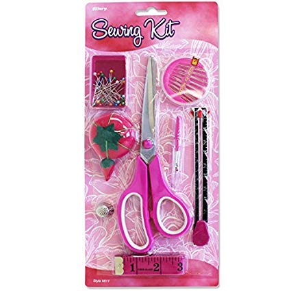 Allary 4397 Rectangle Jumbo Sewing Basket 16 Bundle With 811 Sewing Accessory Kit #TOP2