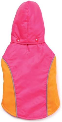 Zack & Zoey 16-Inch Polyester Blizzard Dog Jacket, Medium, Raspberry