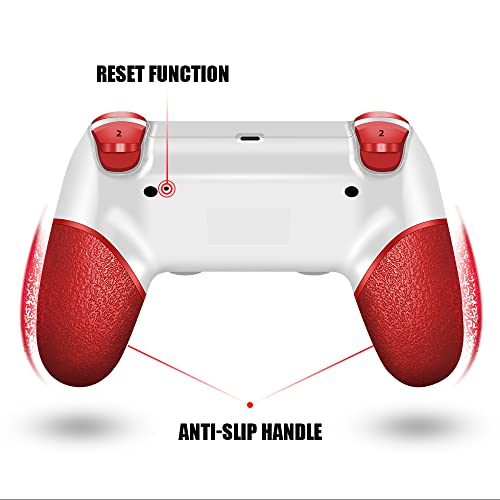 Acegamer Wireless Remote For Ps4 Controller Compatible With Ps4/Slim/Pro With Double Shock/Stereo Headset Jack/Touch Pad/Six-Axis Motion Control Replacement For Ps4 Controller #TOP1