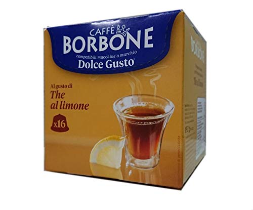 64 Kapseln Comp. Dolce Gusto - Zitronentee 4x16 - Caffè Borbone Cover