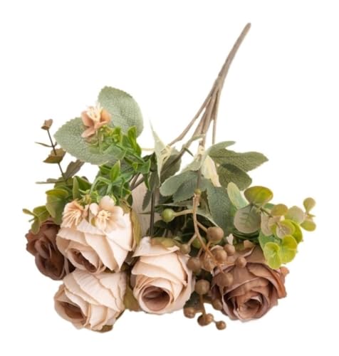 Ramos de rosas artificiales que no se marchitan para decorar tu jardín 2