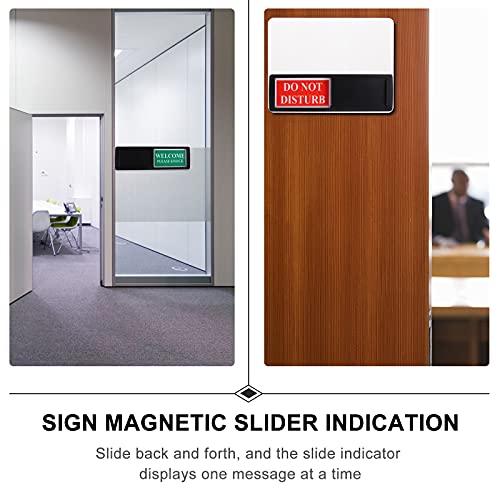 Cabilock 1 st Privacy Sign Privacy Slide Deur Sign Conferentie Kamer Kantoor Indicator - Image 8