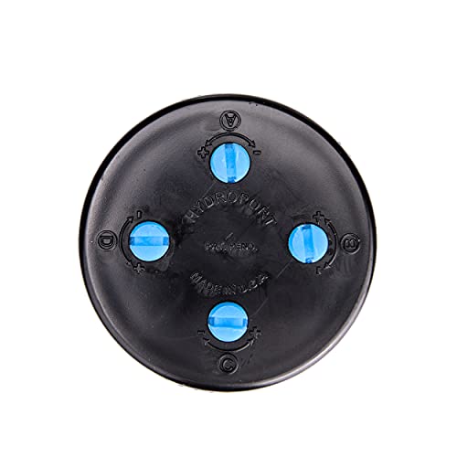 Raindrip 13400Ub Hydro-Port Adjustable Four Bubbler, Up To 30 Gph Per Outlet, Black-Blue #TOP2