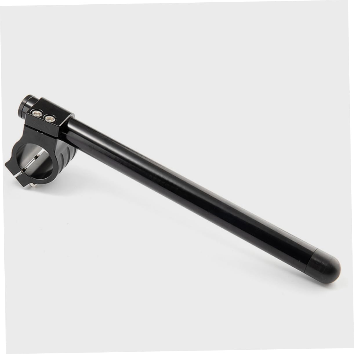SOLUSTRE Bracelets de Guidon Cnc en Alliage D'aluminium Noir, Remplacement Direct, pour Fourche 41mm, Moto