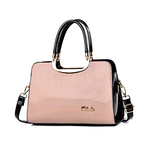 Image of NICOLE & DORIS Handbags for Women Fashion Top Handle Bags Water Proof Crossbody Bag Designer Shoulder Bag Pink