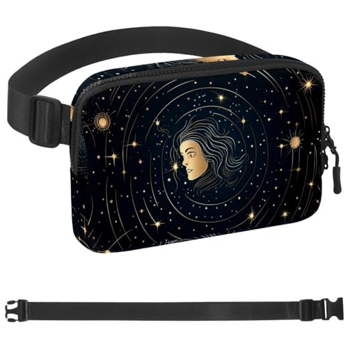 Sac banane grand volume multicolore avec sangle réglable