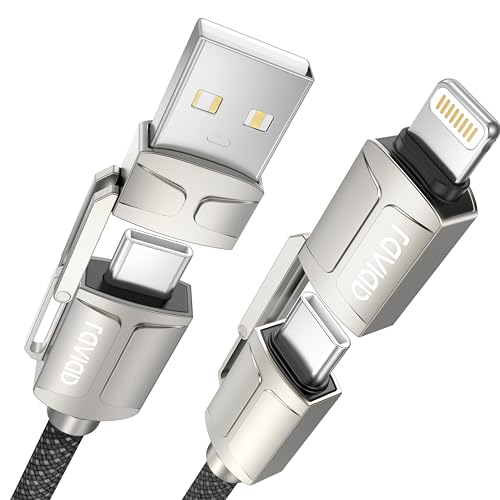 RAVIAD 1M 4-in-1 Multi Charger Cable