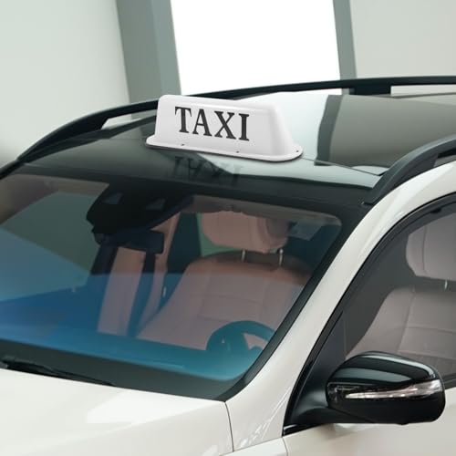 Lámpara de señal LED para techo de taxi con luz de plástico brillante 4