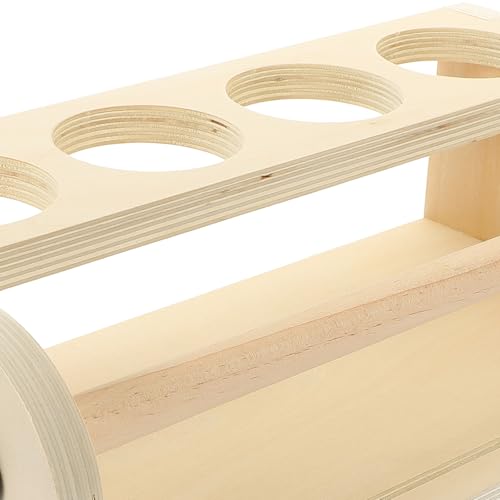 Caballete de madera con diseño simple y funcional para pintura en escritorio compacto 5