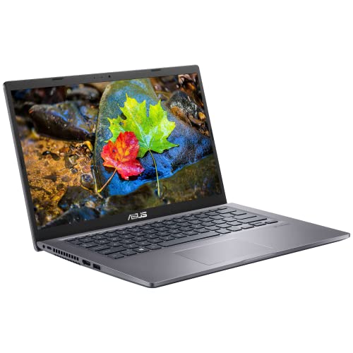 Image of ASUS Vivobook 14 Laptop, 14'' HD Screen, AMD Ryzen 3 3250U, 12GB RAM, 256GB PCIe SSD, HDMI, USB Type-C, Wi-Fi, Windows 11 Home, Slate Grey, (M415U)