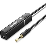 Bluetoothトランスミッター UGREEN ブルートゥース 送信機 aptX ワイヤレス オーディオ送信機 HiFi 高音質 低遅延 3.5mm AUX 2台同時接続 テレビ、PC、MP4に対応 【TELEC認証済み】