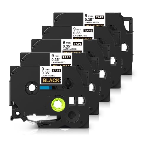 �u���U�[ �e�[�v TZe-324 ���n������ 5�Z�b�g ����9mm ����8m �s�[�^�b�`�L���[�u�@��Ή� P-touch �݊��i ���~�l�[�g �e�[�v�J�[�g���b�W